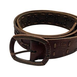 Levi’s Brown Leather‎ Belt size 36” vintage
